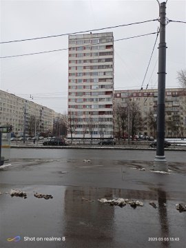 1-к квартира, 8/15 эт., 32м²