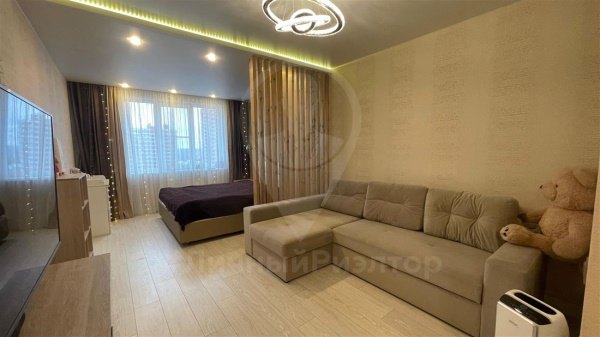 1-к квартира, 15/15 эт., 53м²