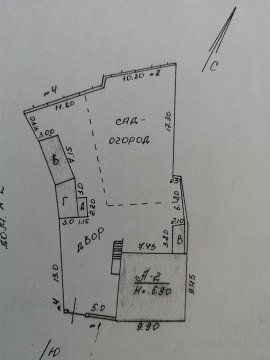 1-к квартира, 1/2 эт., 22м²